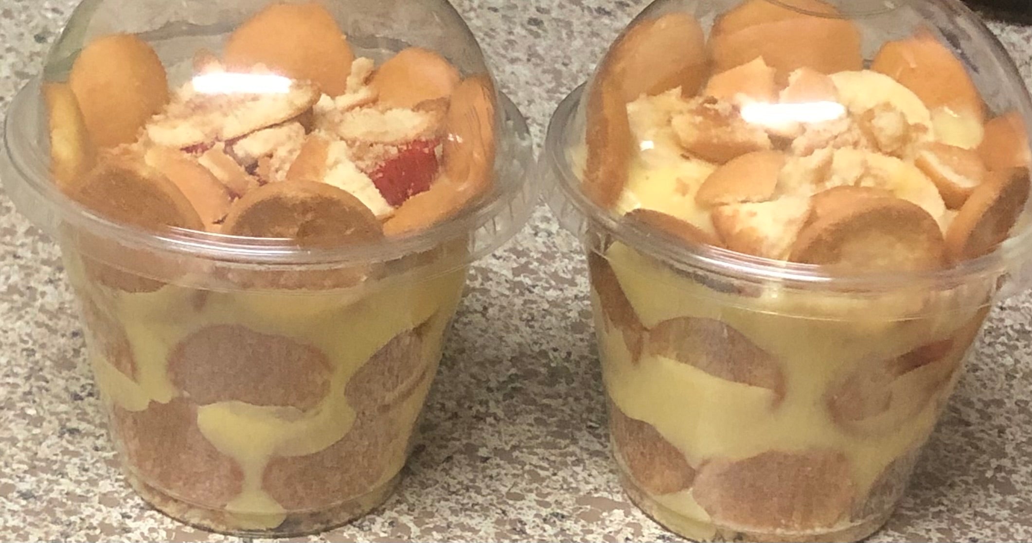 Banana pudding cup